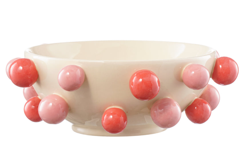 Bubble Bowl - pink and light pink balls