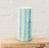 Ceramic Vase with Blue and Green Stripes | Handmade Ceramic Vases Online Store